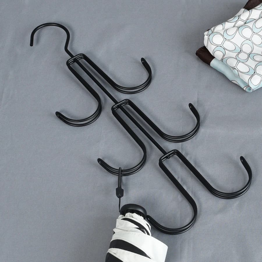 1 pièces cintre rotatif chapeau cravate ceinture sac crochets de rangement cintre multi-fonctionnel 