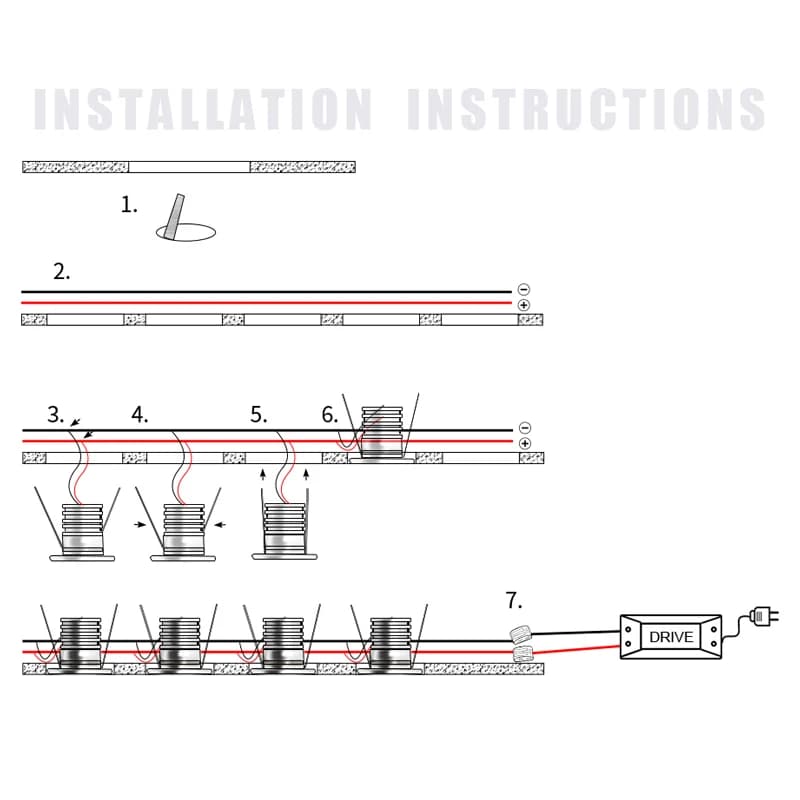 Mini projecteur Led à intensité variable 12V 24V 2W 3W, lumière extérieure étanche IP65, pour maison