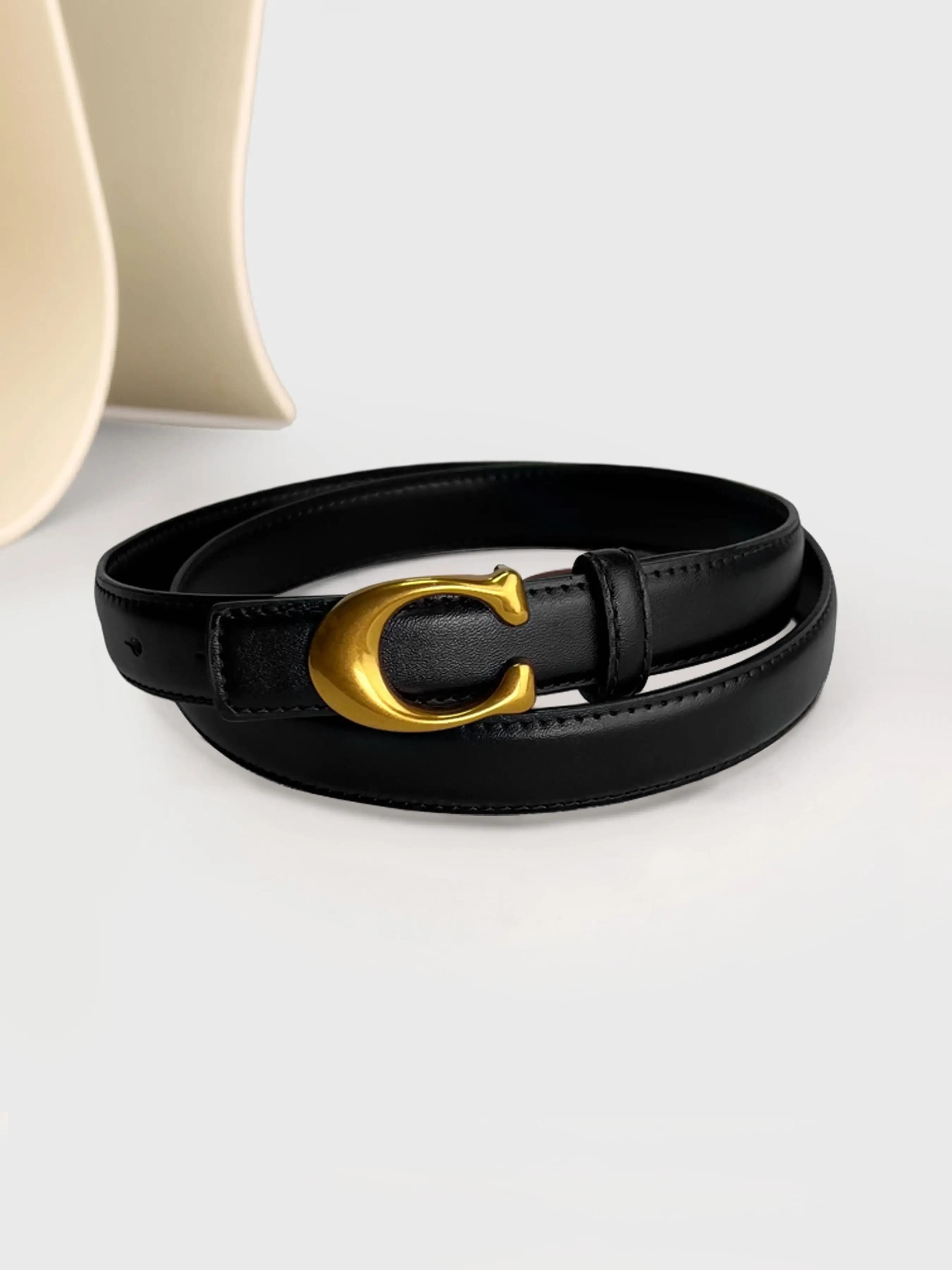 Ceinture Vintage épicée haut de gamme pour femmes, accessoire de mode polyvalent pour jeans et panta