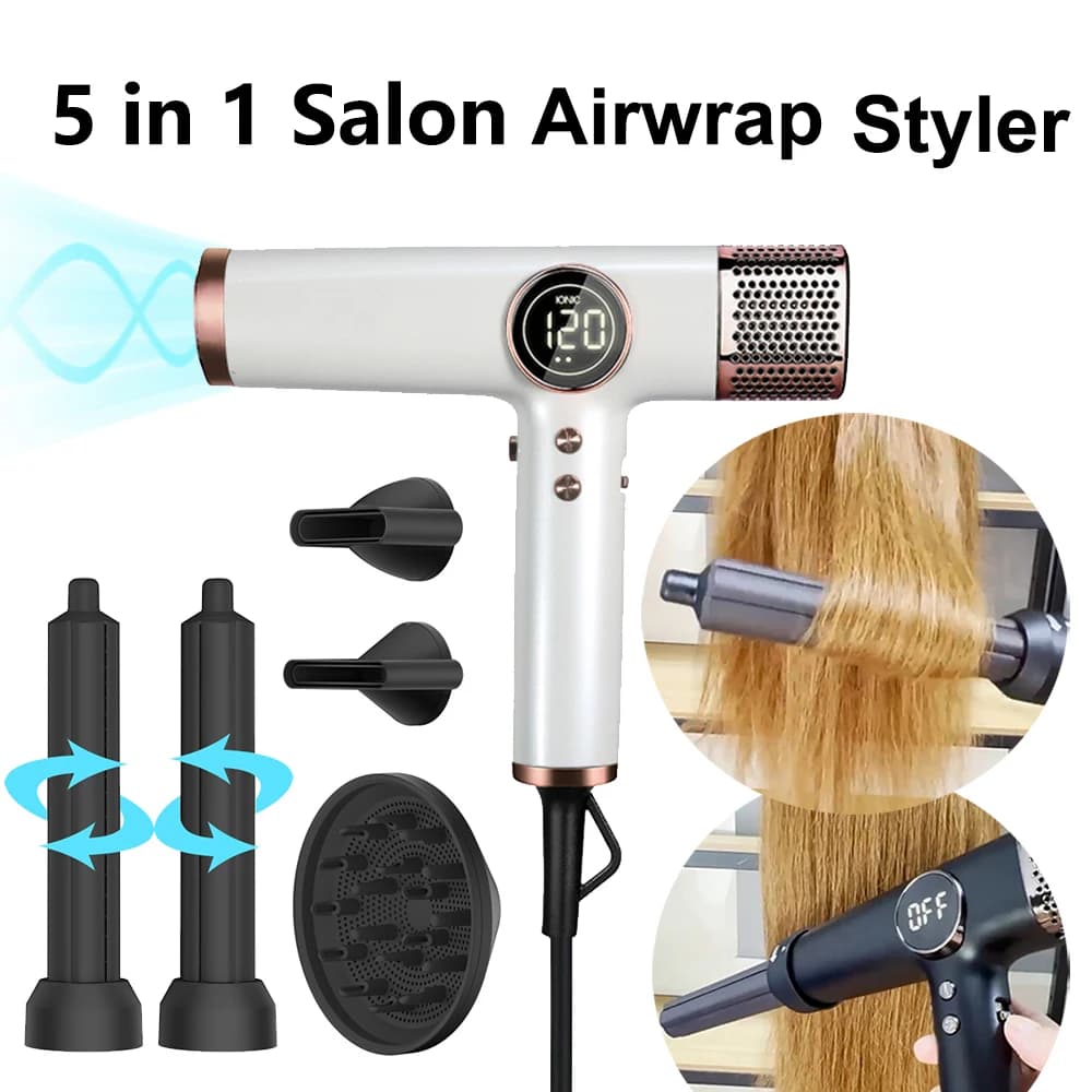 110000 Sèche-cheveux professionnel RPM, sans balais, Ions négatifs, 1800W, puissant, à faible bruit,