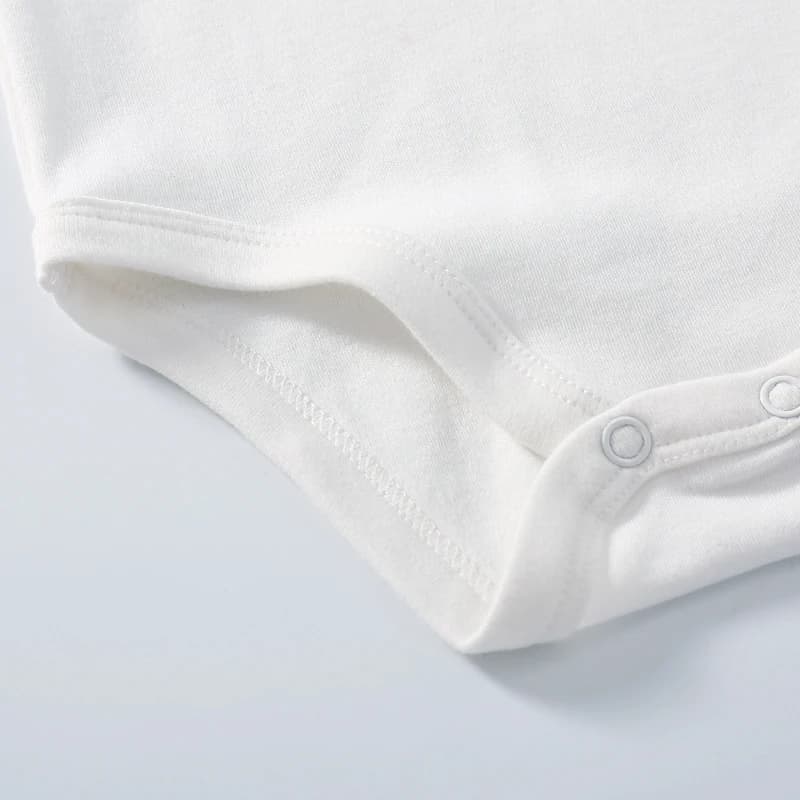 vêtements pour bébés Polo à manches longues pour nouveau-né, barboteuse pour tout-petits, 100% coton