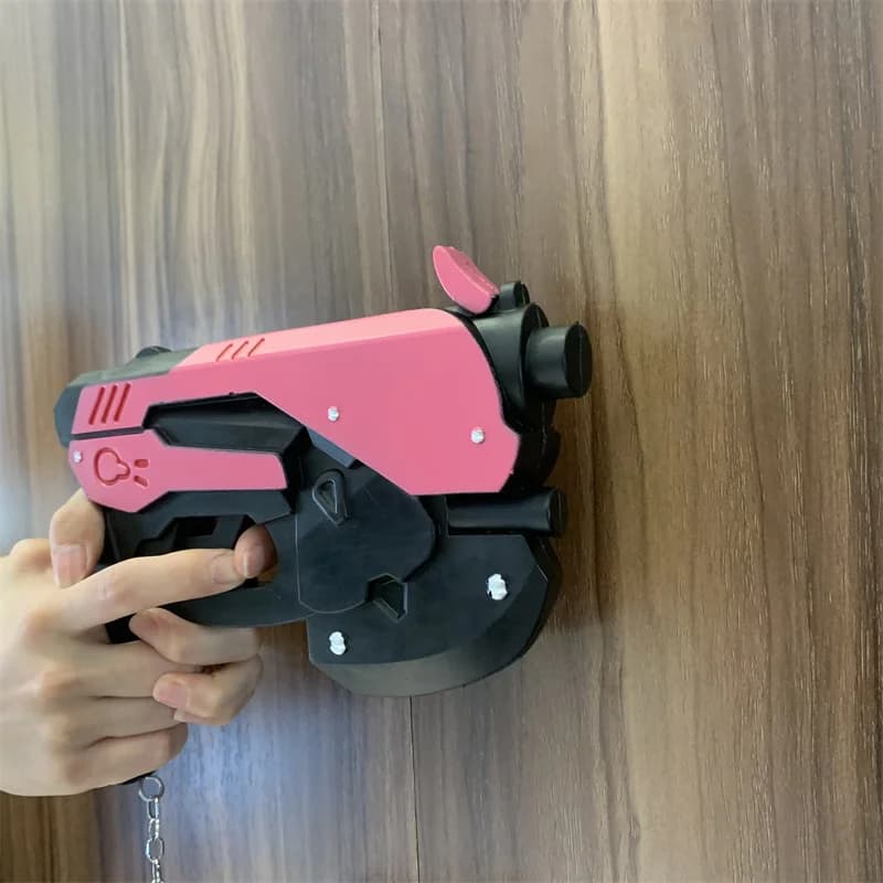 Jeu OW D. va Revolvers Arme Pistolet, 1:1, Cosplay, Sécurité, PU, Cadeau, Extérieur, Jouet, Caoutcho
