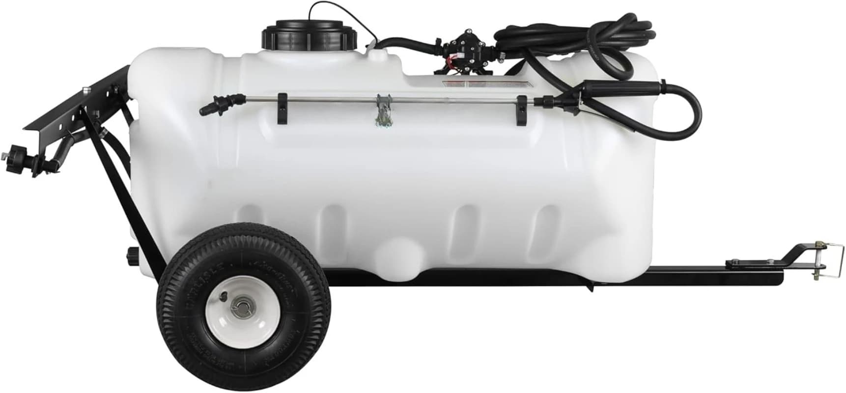 Pulvérisateur de diffusion pour remorques de 25 gallons - 1,1 GPM, 7' Swath