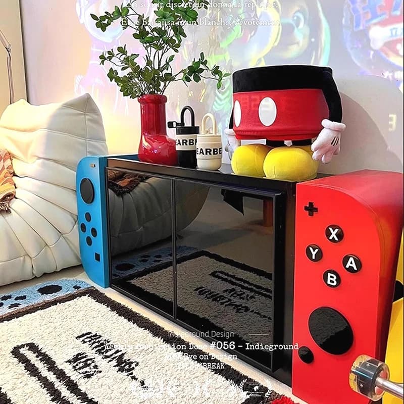 Meuble grand meuble Tv chambre tiroirs esthétiques Table meuble Tv moderne sol Muebles Para El Hogar