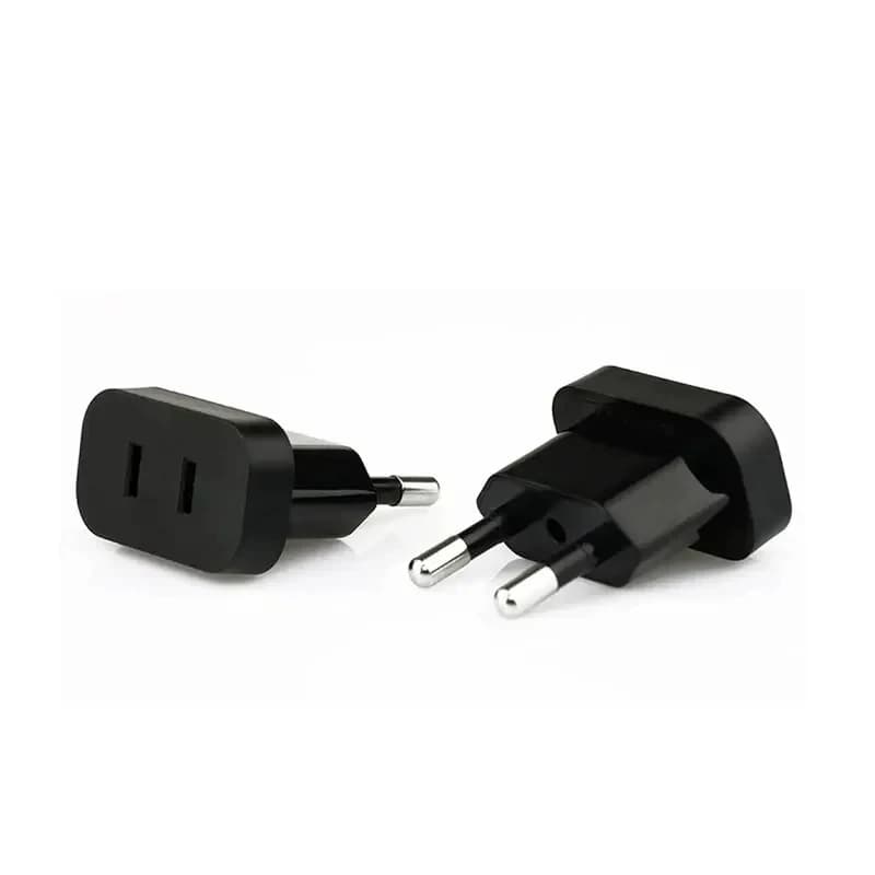 1 pièces 4.8mm adaptateur de prise de courant US vers ue Euro Europe prise convertisseur de prise de