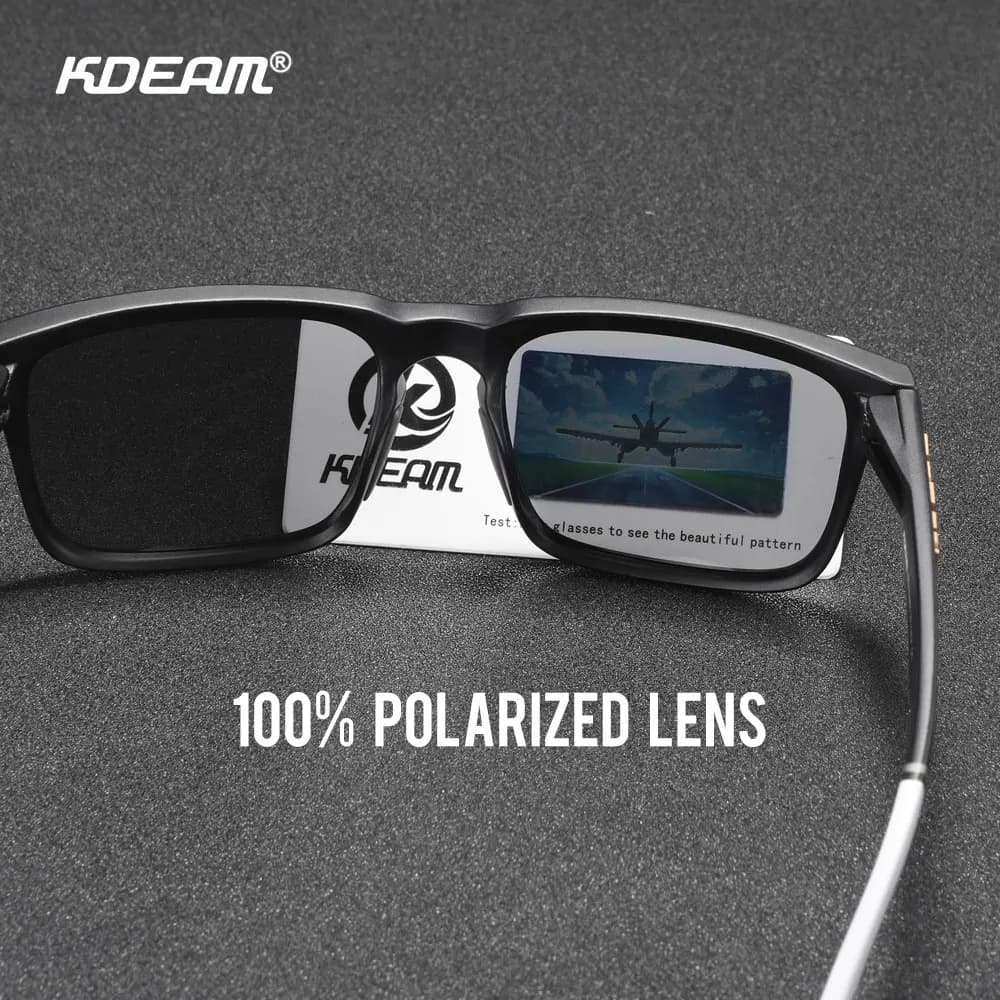 KDEAM-Lunettes de soleil polarisées photochromiques, pêche, sport, équitation, lunettes de soleil av