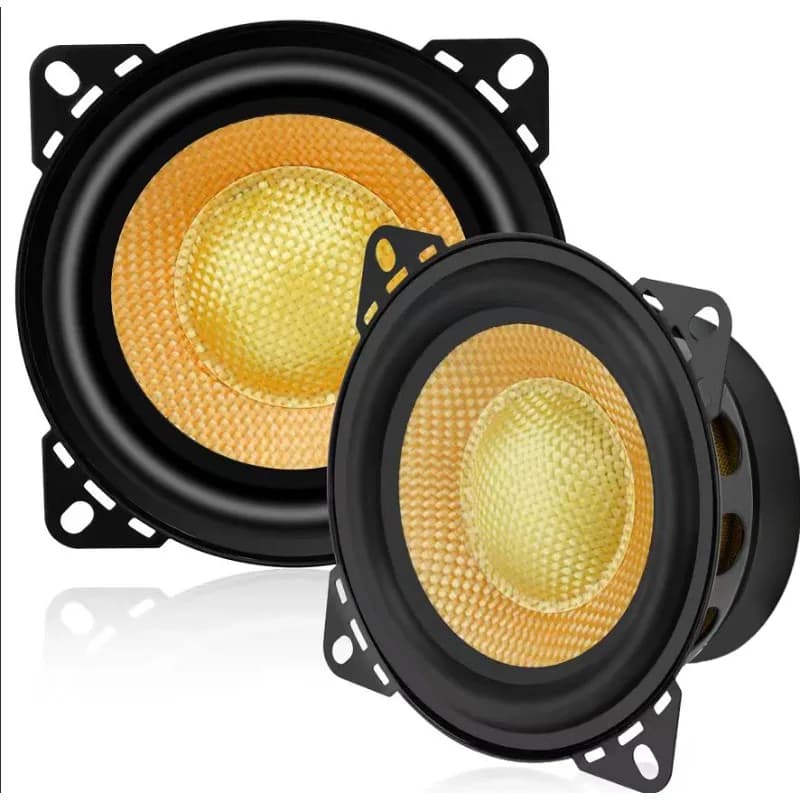 2 pièces, haut-parleur de milieu de gamme de 4 pouces, 300W de puissance maximale, 4 ohms, haut-parl