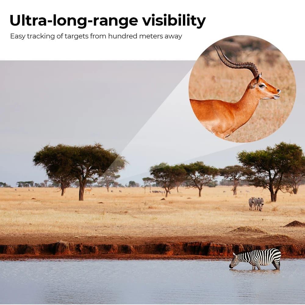 Télescope monoculaire K&F CONCEPT Outdoor 12x50 haute définition, prisme BAK-4, étanche, HD, pour ad