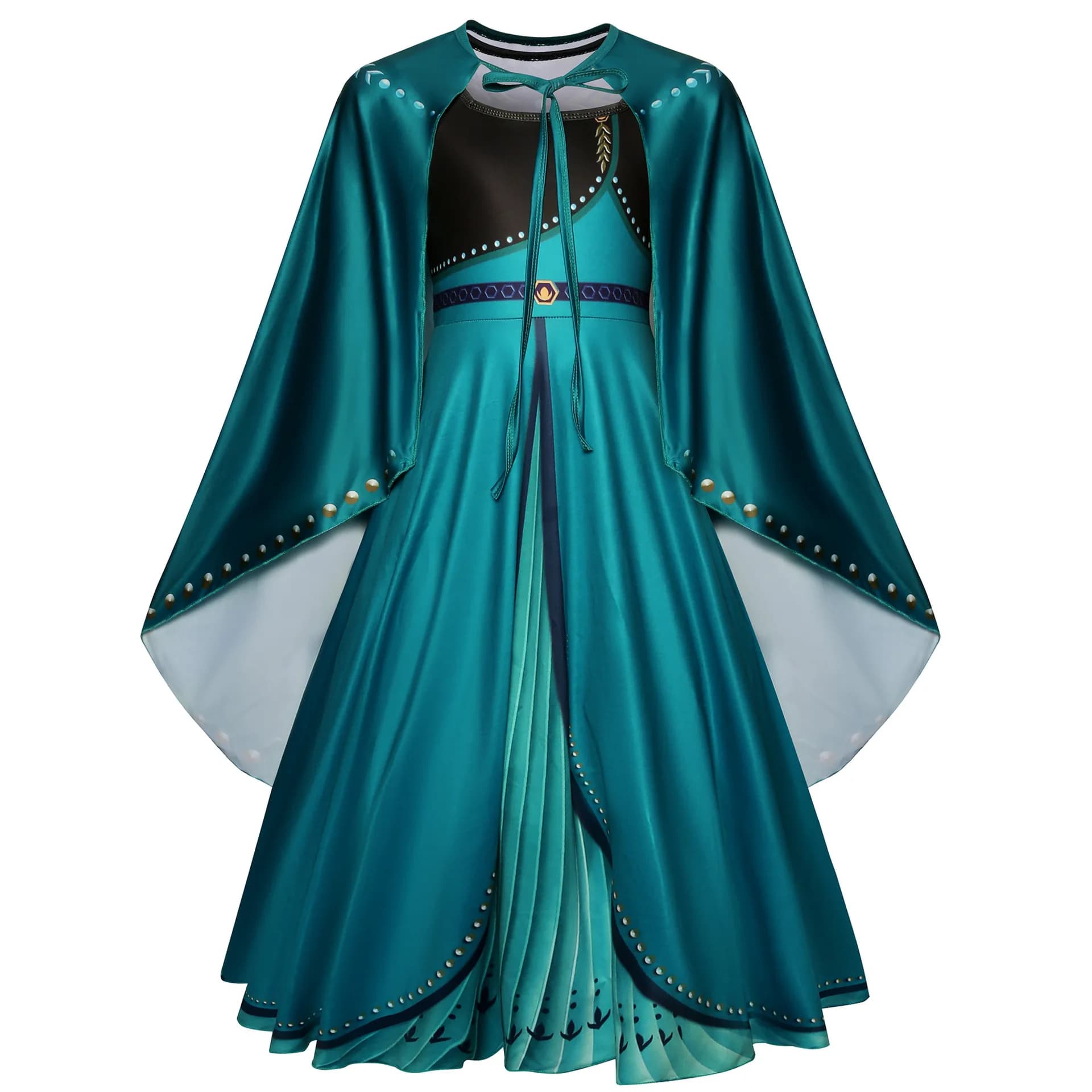 Robes reine des neiges Elsa pour filles, Costumes pour enfants, Cosplay, princesse d'halloween, vête