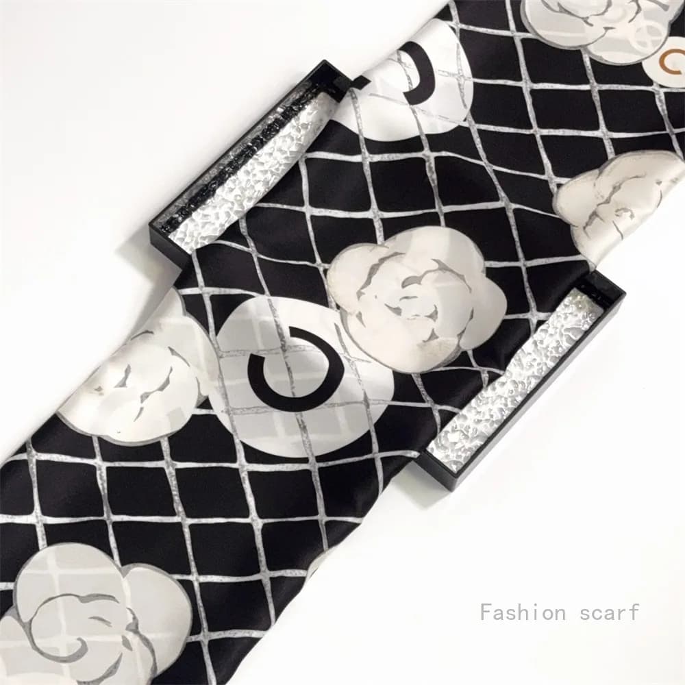 Français 90cm Plaid Rose sergé soie femmes voyage crème solaire châle grand carré écharpe foulard fo
