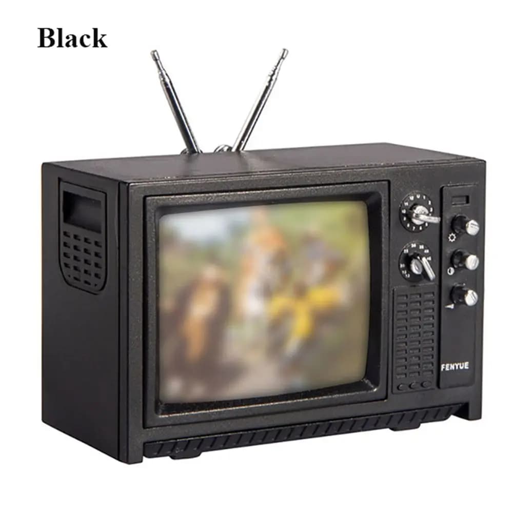 Maison de course l'inventaire pour BJD Butter, jouet TV portable, ornements de télévision, meubles d