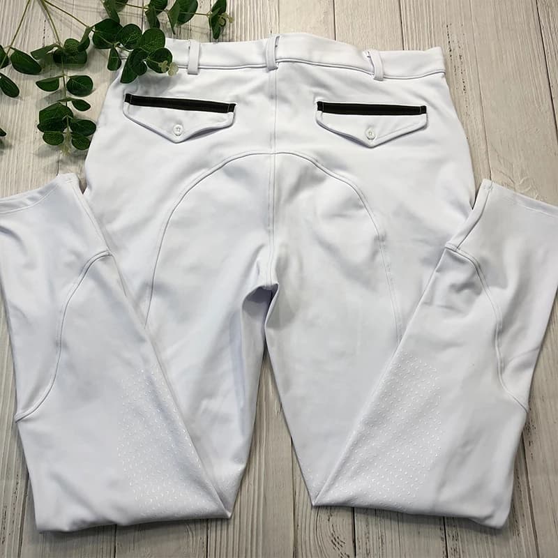 MXLLINA hommes pantalons d'équitation Leggings équestres vêtements impression Silicone collants d'éq