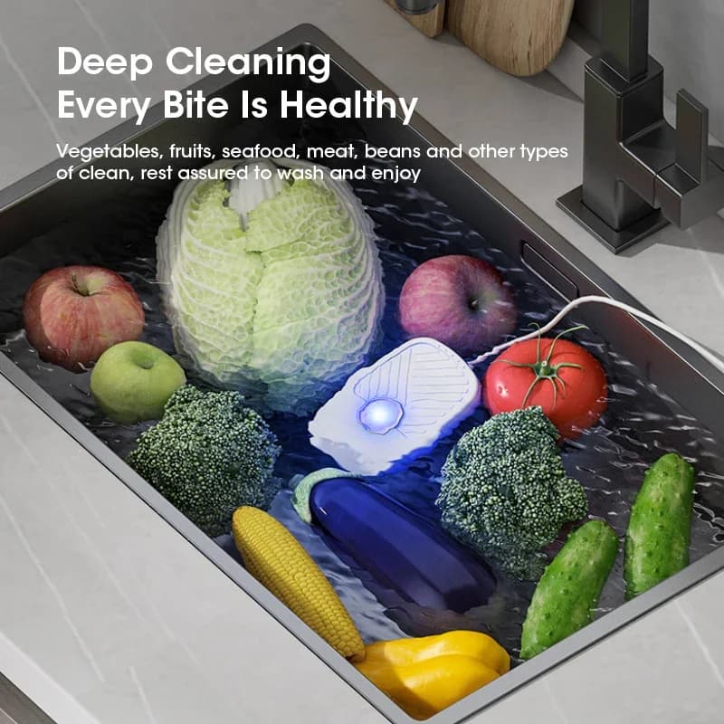 Machine de nettoyage de légumes et de fruits, nettoyeur ultrasonique multifonctionnel, Mini Machine 