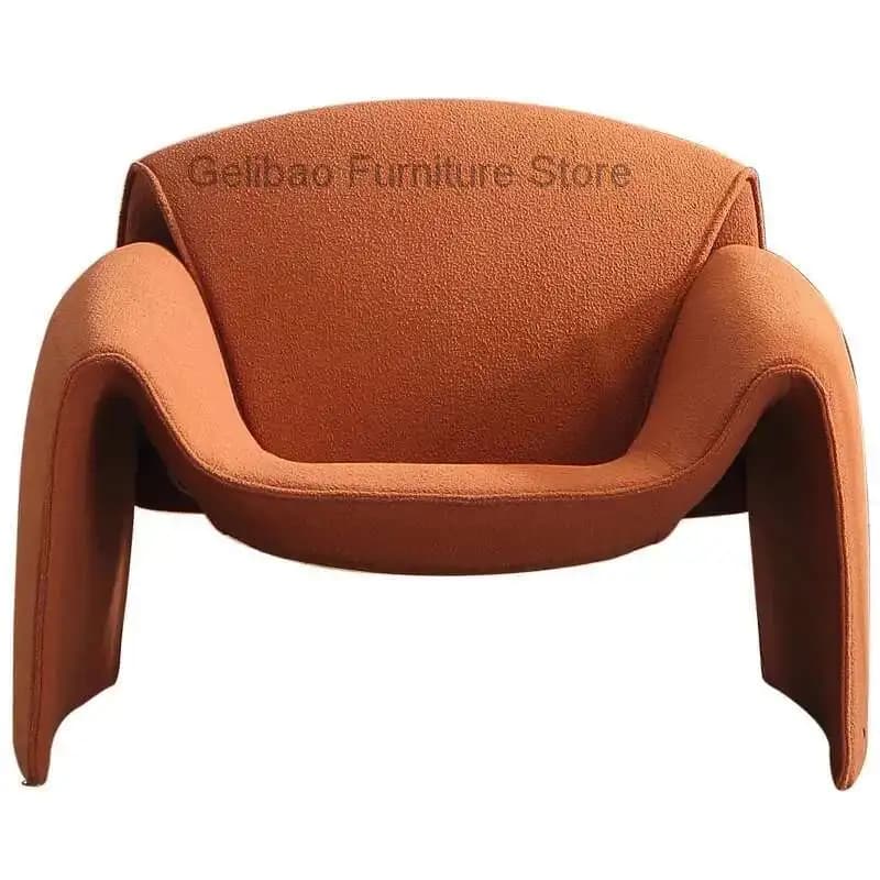 Chaise crabe chaise simple salon lumière luxe italien minimaliste haut de gamme loisirs créatifs uni