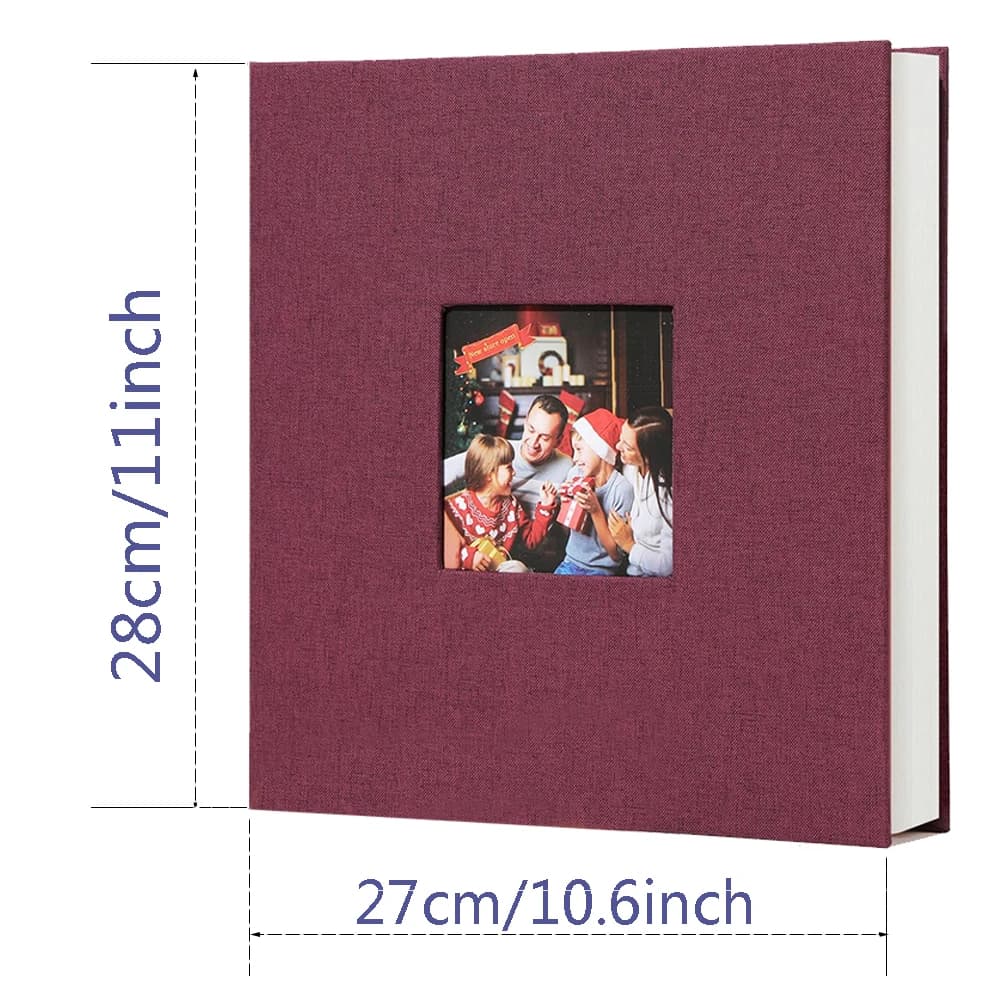 Grand Album Photo auto-adhésif, 20 feuilles/40 Pages, bibliothèque, pour bébé, famille, anniversaire