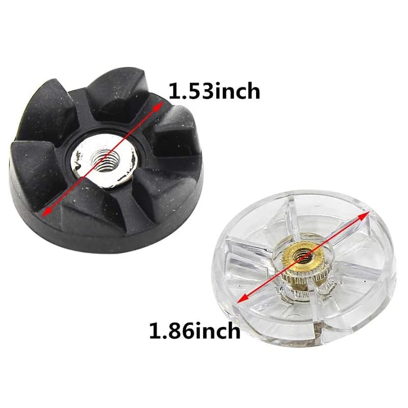 Lot de 4 engrenages de rechange compatibles avec les mélangeurs et presse-agrumes Nutri, 600W, 900W