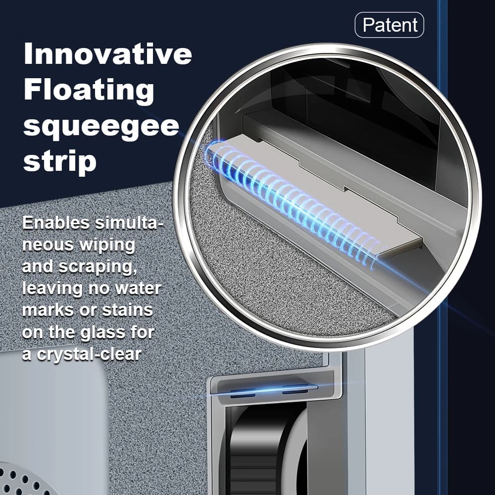 Robot lave-vitres Liectroux S11,pulvérisation d'eau à 4 directions,nettoyeur pour vitres,sols,murs e