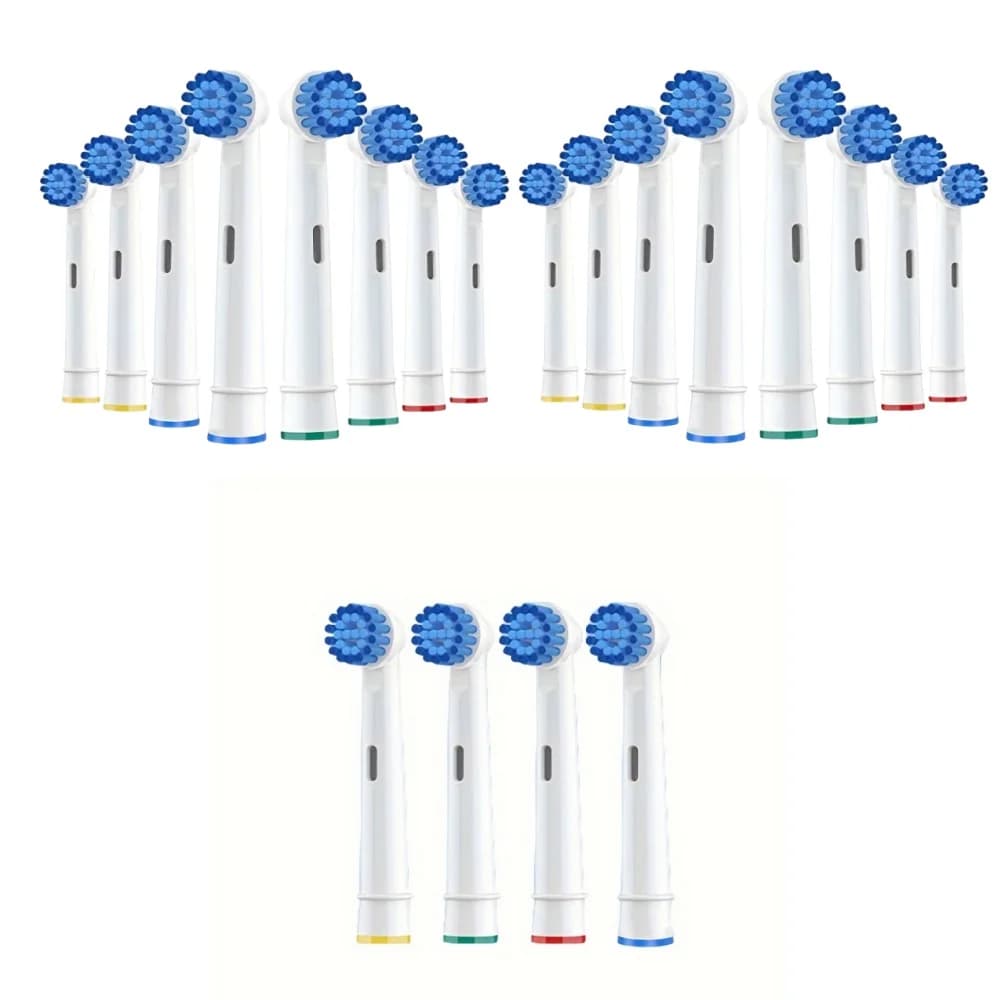 Tête de brosse à dents électrique, ensemble de 4/16/20/80 pièces/lot, pour Oral B sensible, têtes de