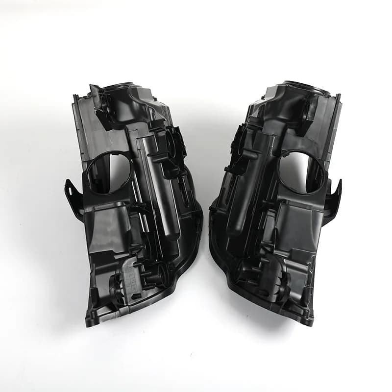 Boîtier de Lumière de Sauna HID de Voiture, Base de Coque Noire, en Plastique, pour Audi A3 2013-201