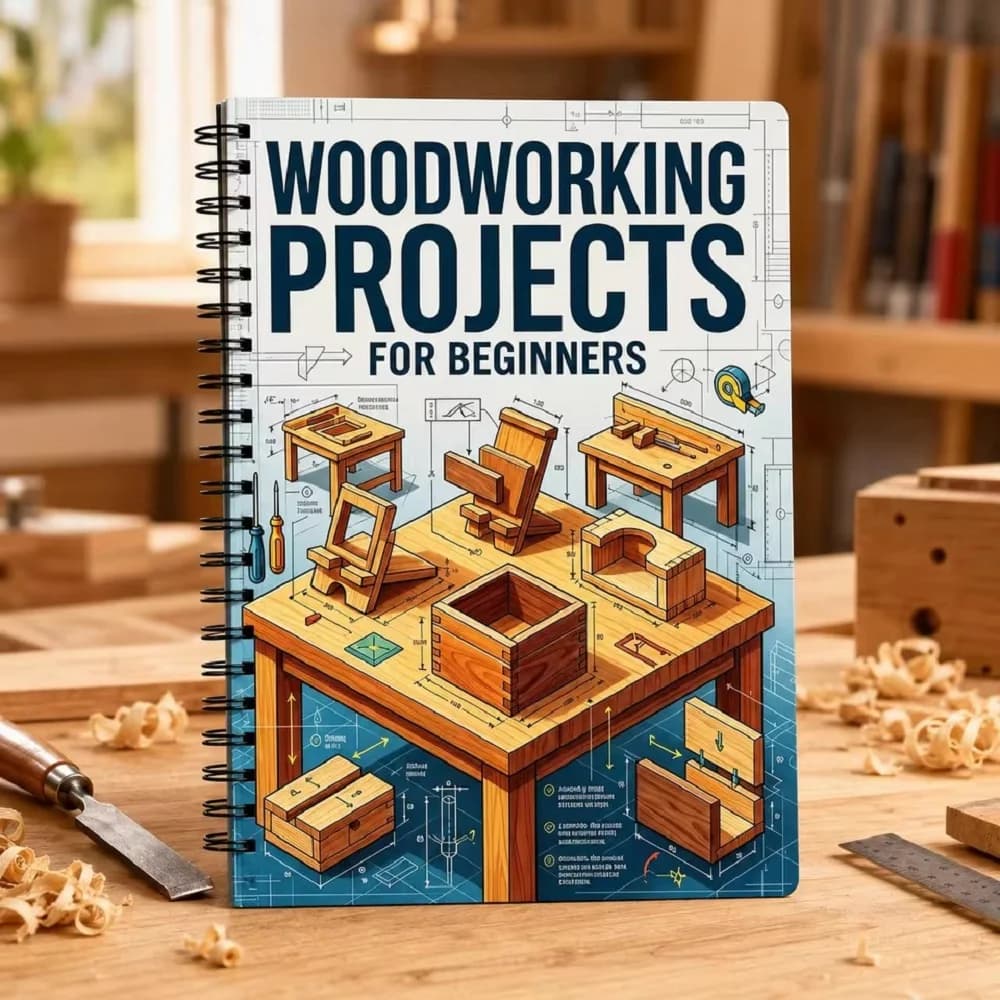 Plans de menuiserie faciles pour débutants, guide de projets de bricolage simples pour la maison, tu