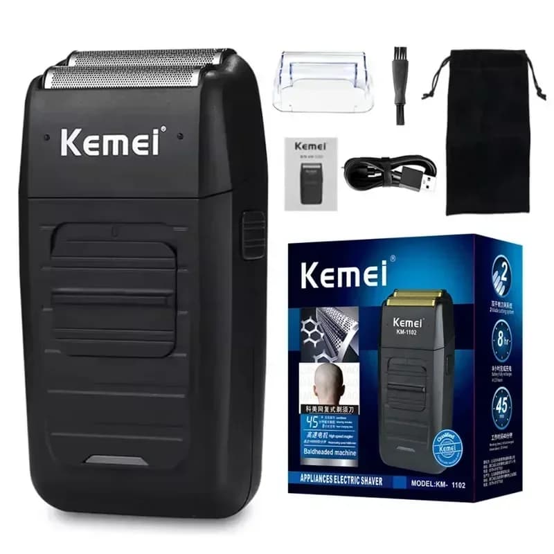 Kemei KM-2299 KM-2290 KM-1102 Professionnel Tondeuse À Cheveux Kit Rasoir Électrique Mâle Coupe De C