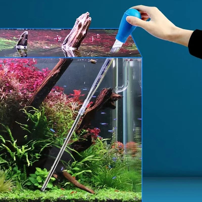 Outil de nettoyage d'aquarium 29/45/54cm, Pipette, pompe à Siphon, changeur d'eau, accessoires d'aqu