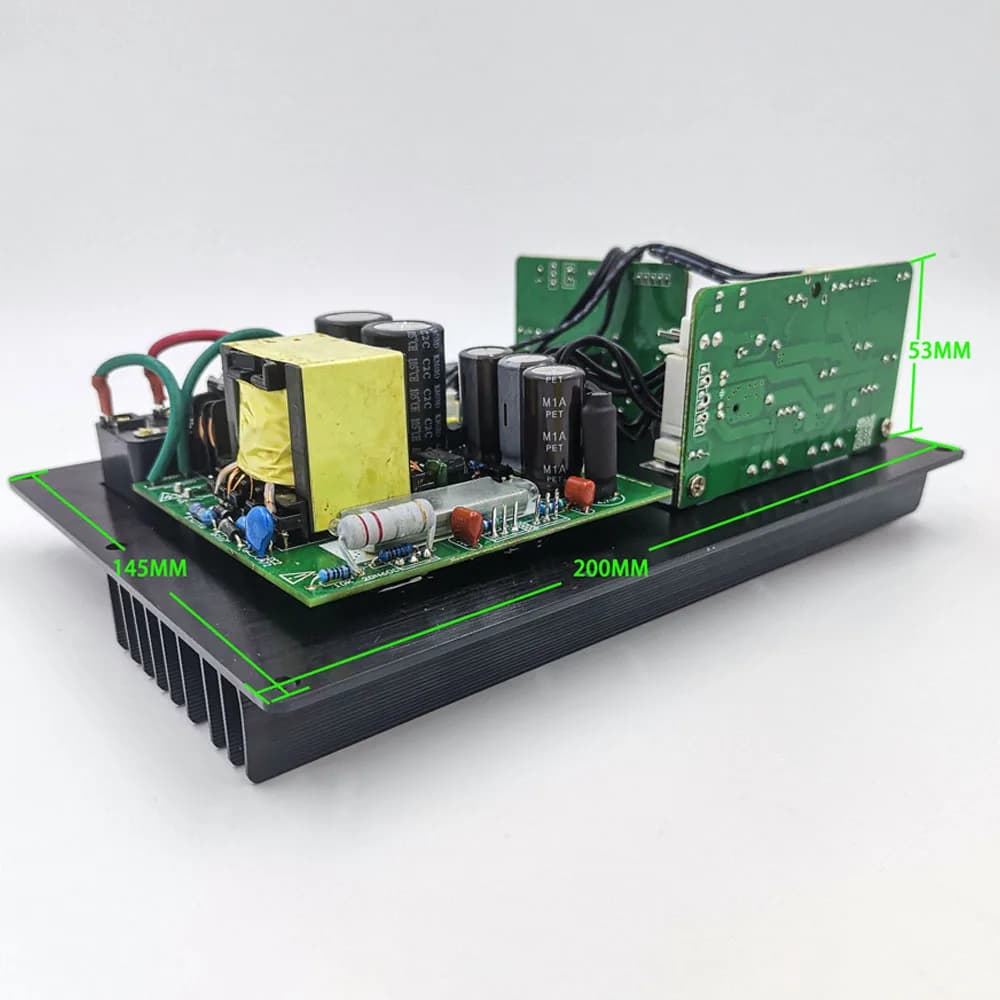 110-220V 200W 100W caisson de basses lourd carte amplificateur de puissance numérique 5.1 et 7.1 car