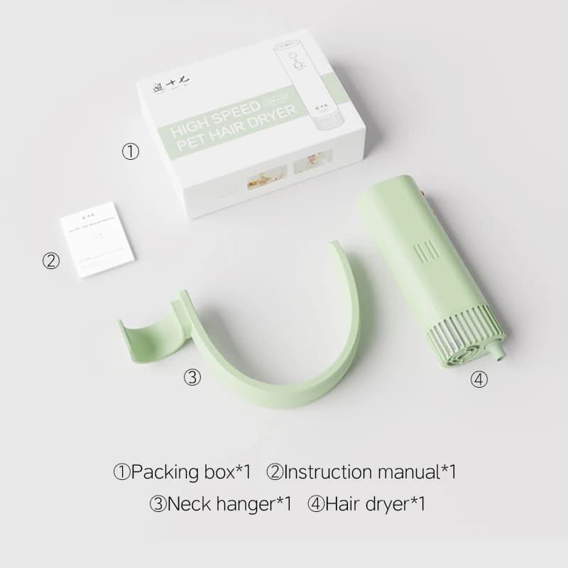 Sèche-cheveux de toilettage pour animaux de compagnie, haute puissance, silencieux, économie d'énerg