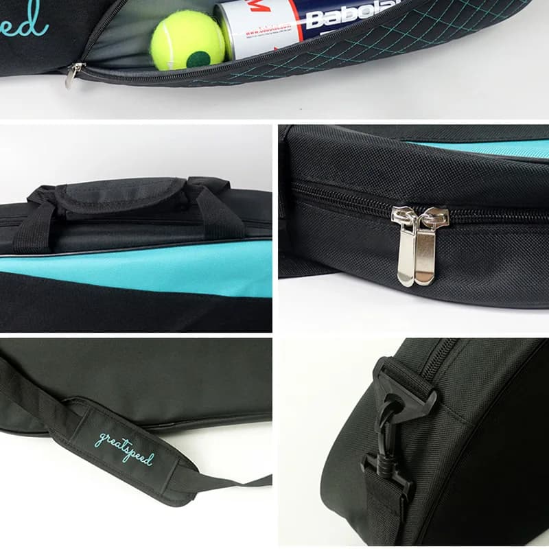 2024 nouveau GREATSPEED 3 pièces Tennis Badminton Raquet sac de sport un sac à bandoulière hommes fe