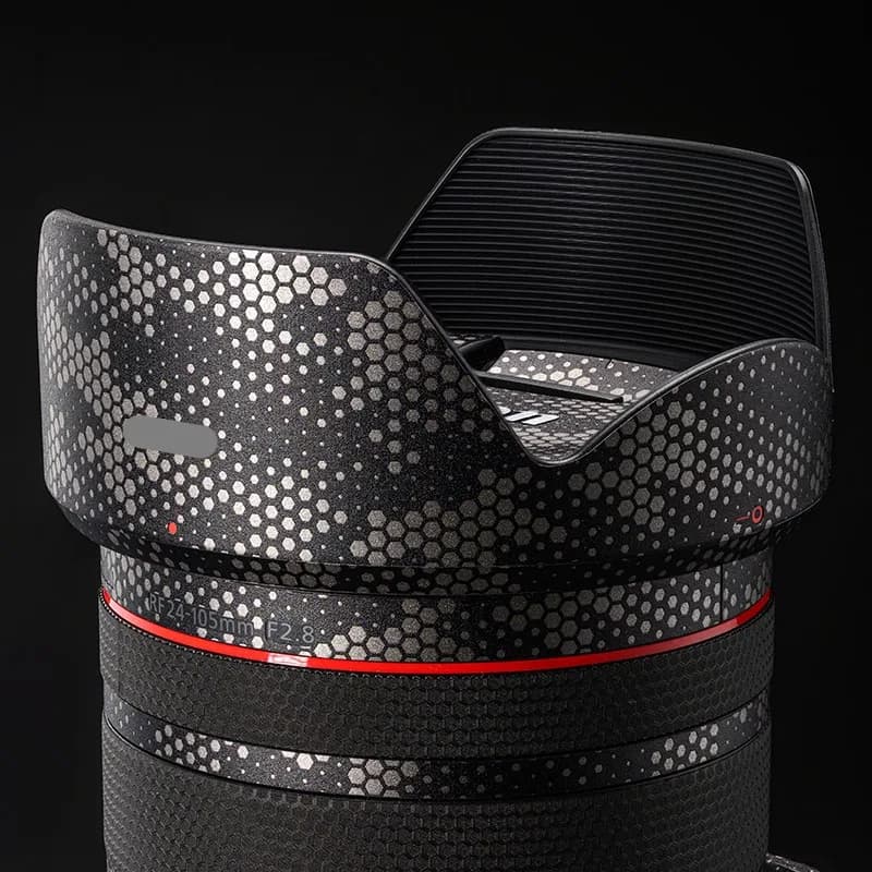 Pour Canon RF 24-105mm F2.8 décalcomanie peau caméra lentille autocollant vinyle Film protecteur man