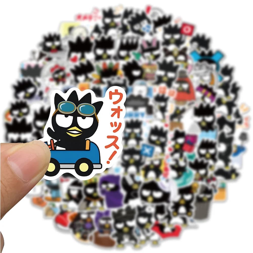Autocollant de dessin animé Sanrio, étiquette Scrapbooking, pour ordinateur portable, Skateboard, vo