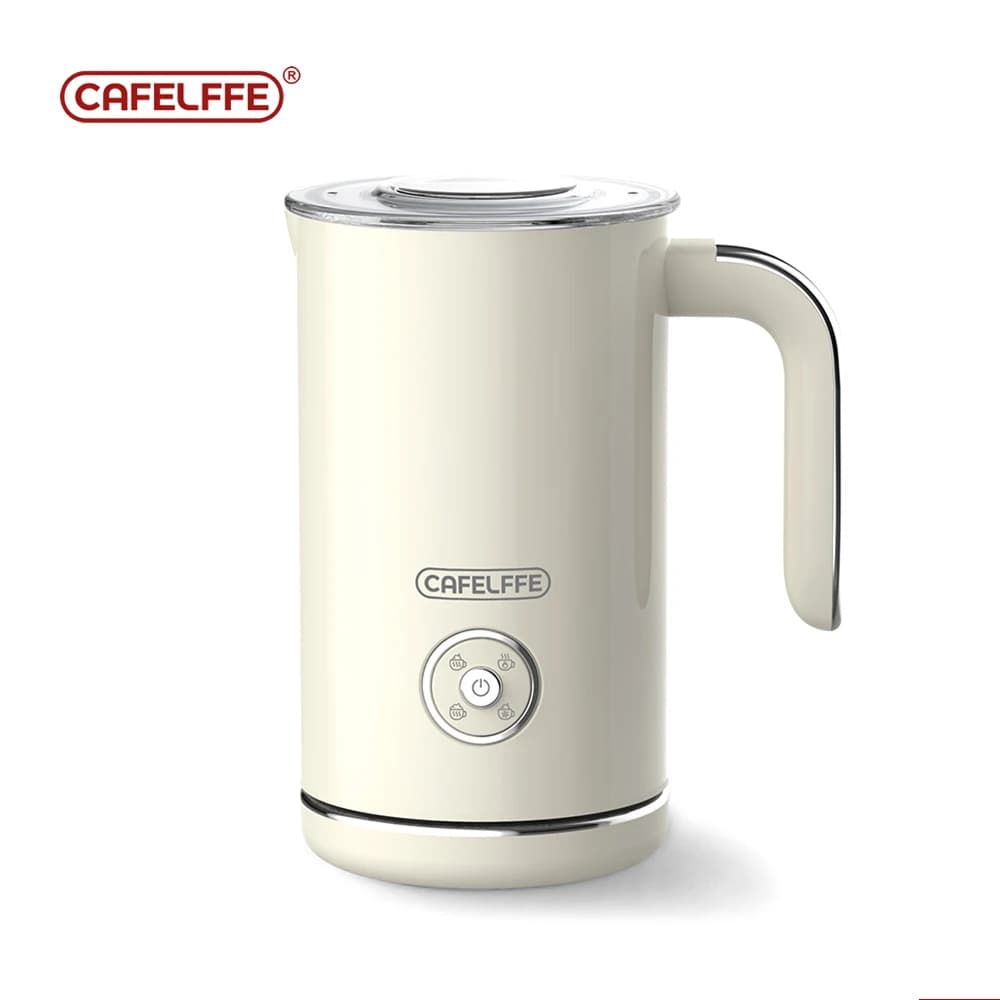 Cafelffe-Mousseur à lait électrique, 4 en 1, pour chocolat, latte froid/chaud, cappuccino, chauffe-l