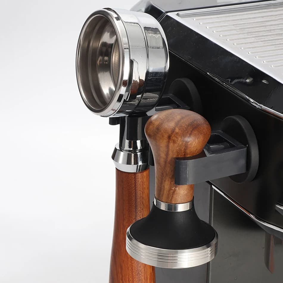 Support mural magnétique pour porte-filtre à café, porte-filtre à expresso, support mural pour tampe