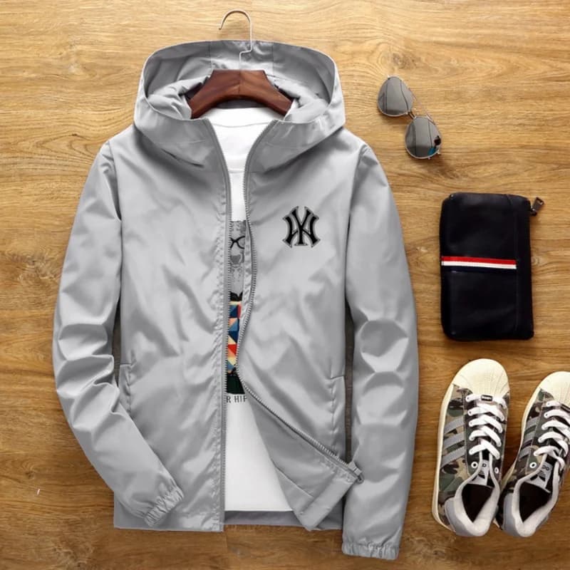 Nouvelle Collection Printemps 2026 – Veste Décontractée Ample Grande Taille pour Homme, Coupe-Vent e