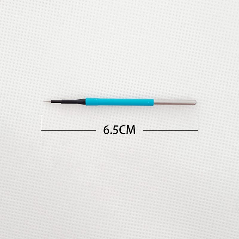 Électrode à aiguille en tungstène à intervention minimalement invasive, couteau de beauté non adhési