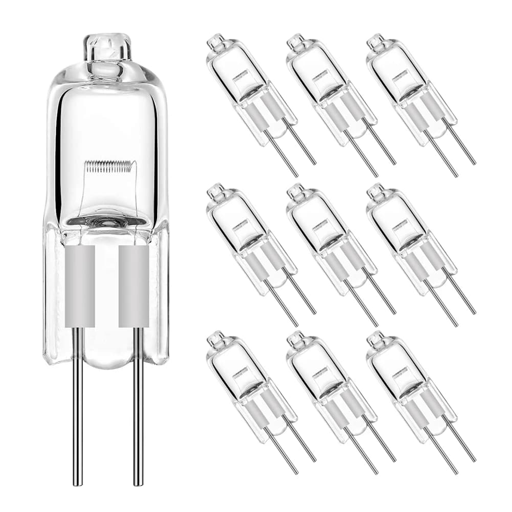 10 pièces G4 ampoule halogène 12V 5W 10W 20W 35W 50W G4 ampoules halogènes Globe lumineux Lot JC bi-