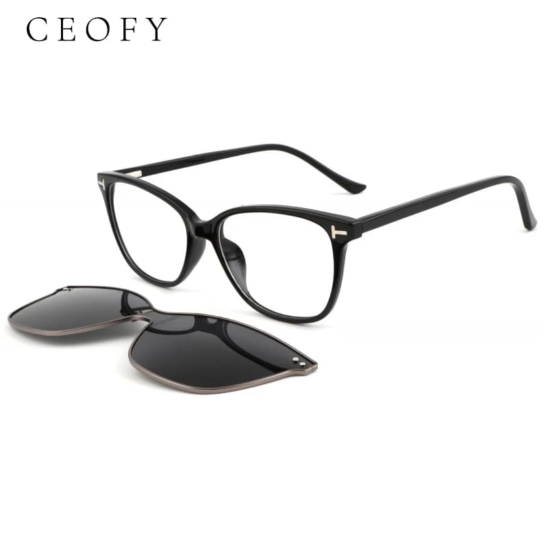 Ceofy-Monture de lunettes rose vintage pour femmes, lunettes roses, myopie optique, délinquants régu