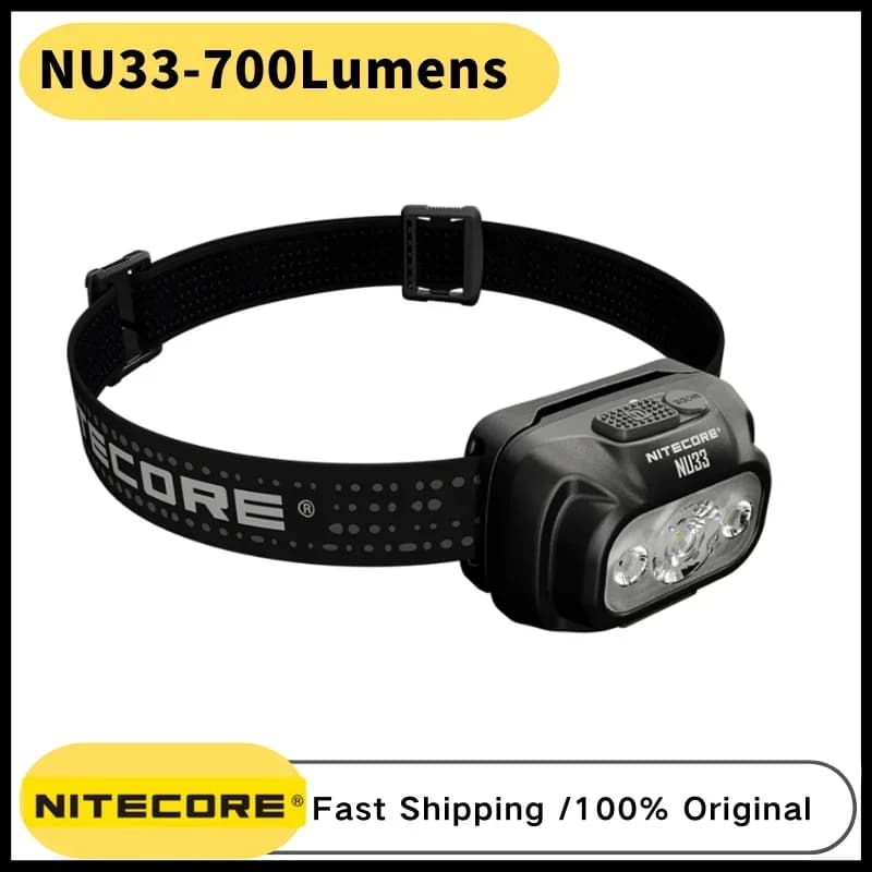 Nitecore NU33 intégré Eddie ion batterie en aluminium matériaux métalliques USB-C aste sauna lampe 7