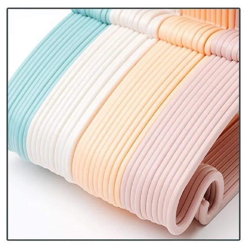 Porte-vêtements en plastique pour bébé, 5/10/20 pièces, Portable, affichage de serviettes, écharpes,