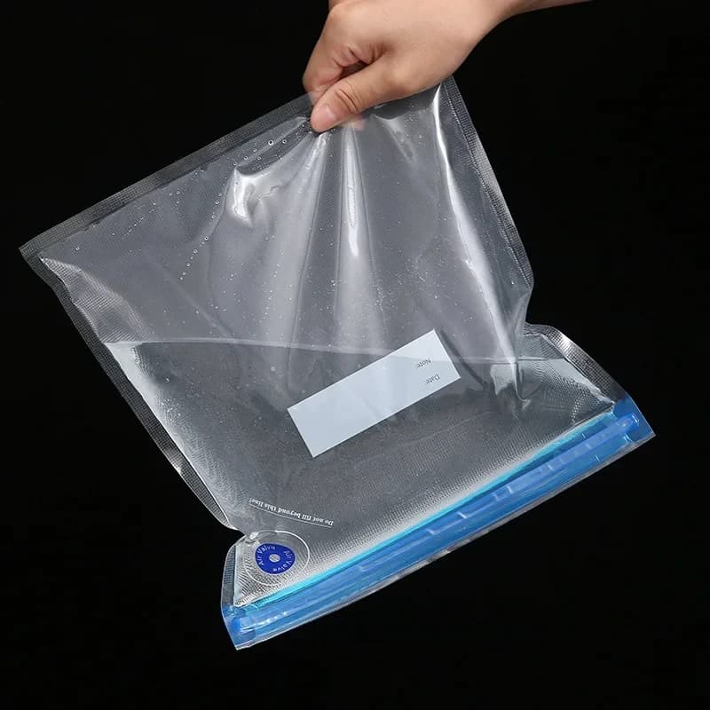 Sacs de scellage sous vide réutilisables, 5/10 pièces, sac de stockage des aliments, sac de scellage