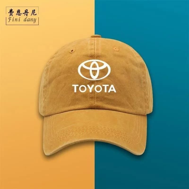 Nouvelle casquette de baseball Toyota 2026 de haute qualité en pur coton, avec un design vintage dél