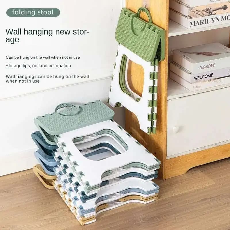 Tabouret pliant en plastique épais, Mini siège d'extérieur Portable pour adultes et enfants, idéal p