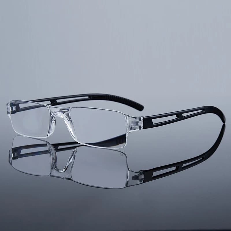 Lunettes de lecture carrées à petite monture pour hommes et femmes, lunettes de lecture haute défini