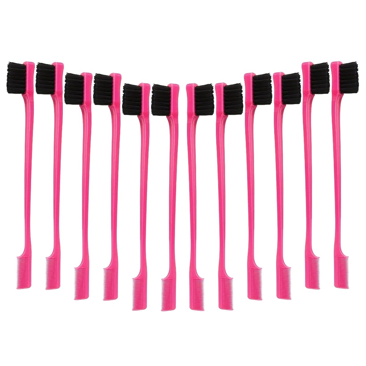 Ensemble de brosses de contrôle de bord double face 2 en 1, brosse à cheveux de contrôle de bord, br