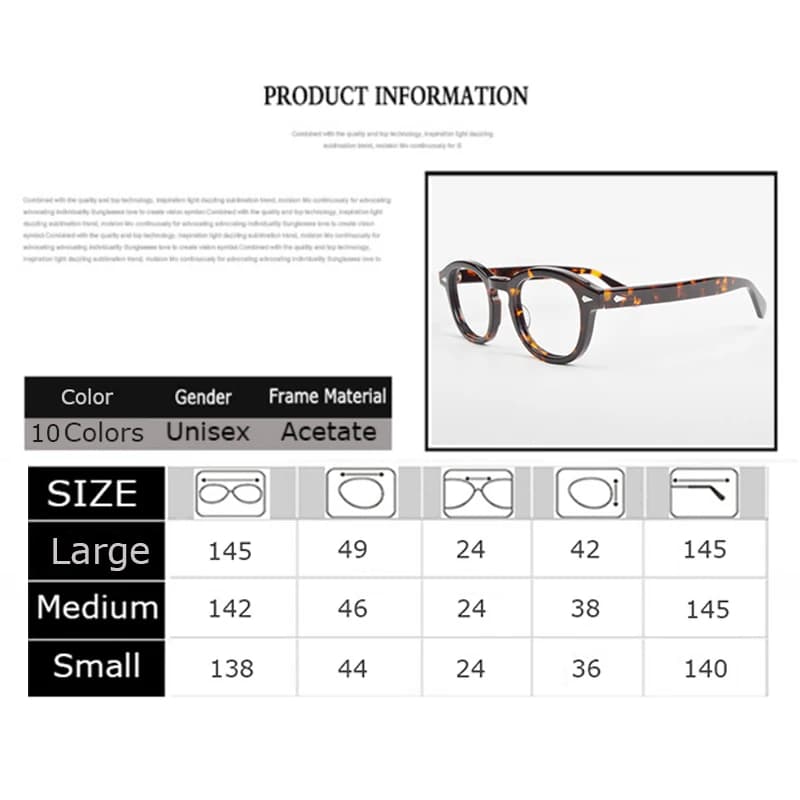 Lunettes de soleil polarisées Johnny Depp pour hommes, lunettes de soleil Lemtosh pour femmes, montu