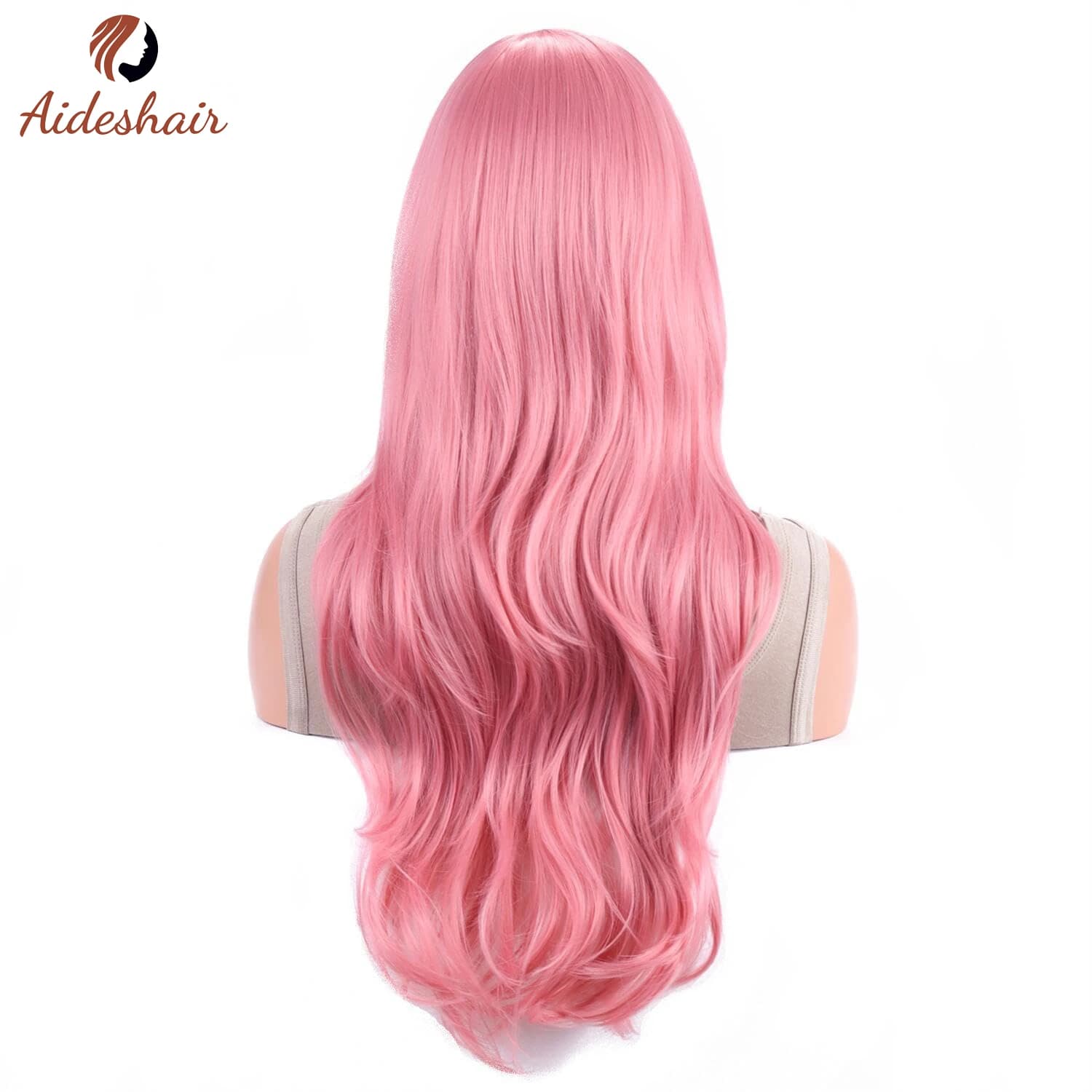 Aideshair perruque synthétique perruques de mode 28 "70 cm de long cheveux bouclés ondulés résistant
