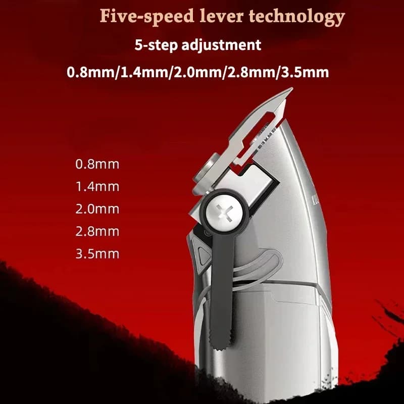 Madeshow Kulilang R55 R66 R77F tondeuse à cheveux professionnelle pour hommes tondeuse de barbier sa