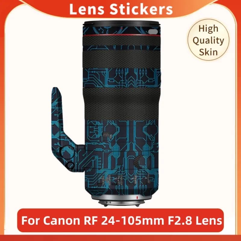 Pour Canon RF 24-105mm F2.8 décalcomanie peau caméra lentille autocollant vinyle Film protecteur man