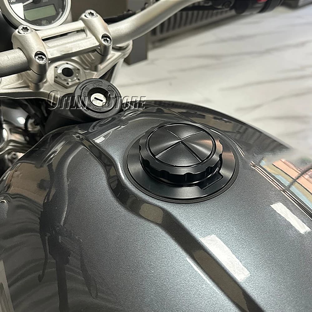 Couvercle de Carburant Précieux pour Moto, Bouchon de Boîte à Huile, en Aluminium CNC, Accessoires p