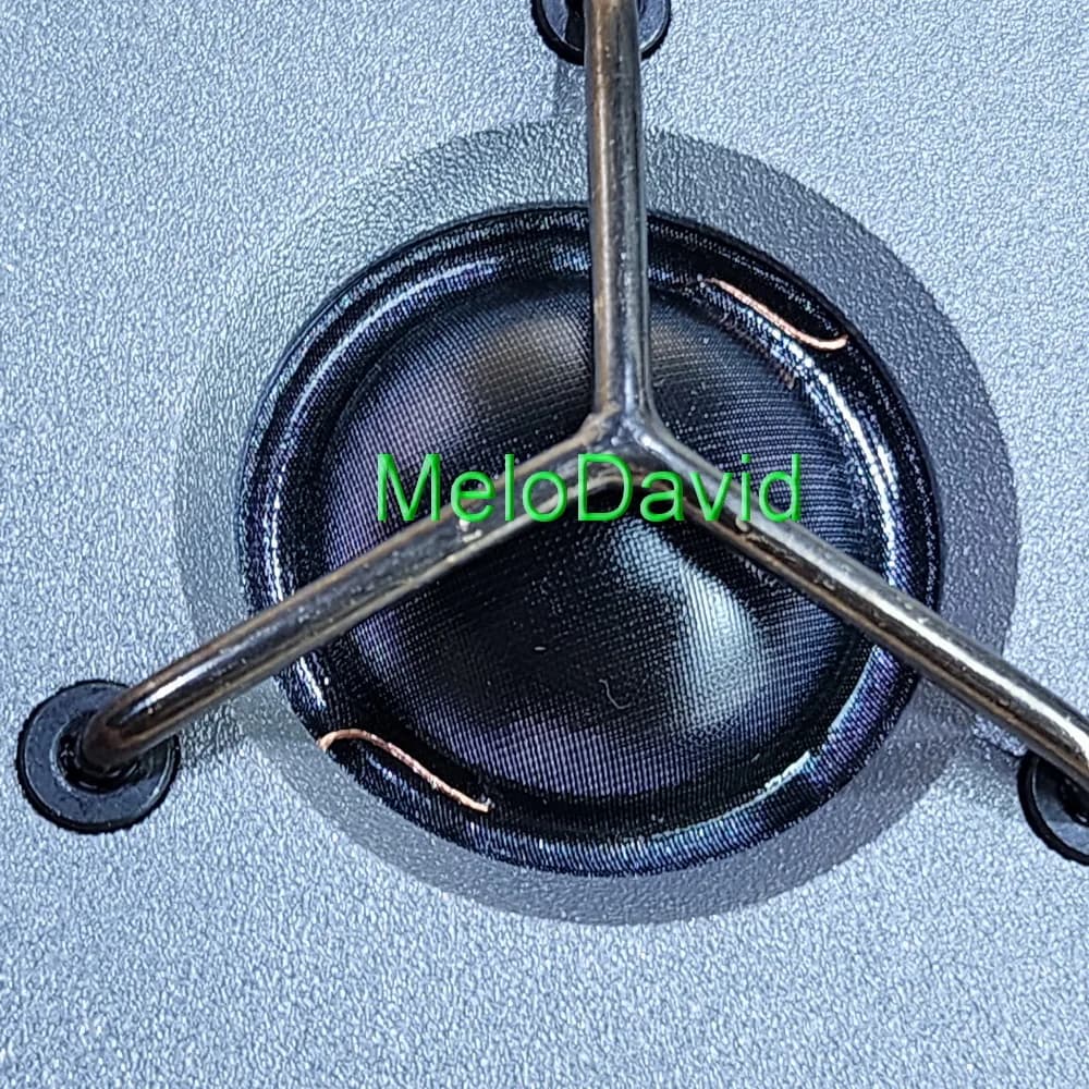 Une paire de 2 pièces de tweeter Melodavid Audio Esotar3CL HIEND, remplace l'ancien néodyme Esotar3
